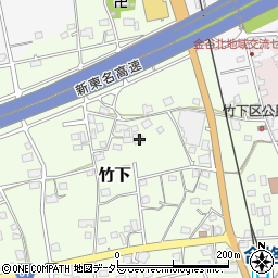 静岡県島田市竹下334-1周辺の地図