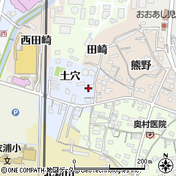 愛知県知多郡武豊町土穴33周辺の地図