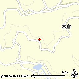 岡山県和気郡和気町木倉1168周辺の地図