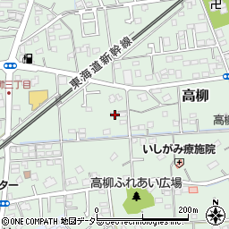 静岡県藤枝市高柳1660周辺の地図