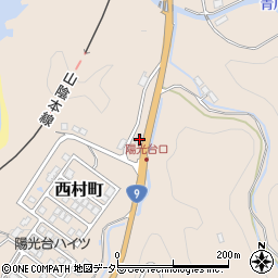 島根県浜田市西村町1446周辺の地図