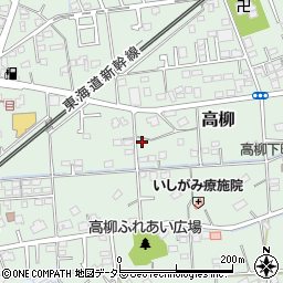 静岡県藤枝市高柳1663周辺の地図