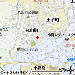 兵庫県小野市丸山町4周辺の地図