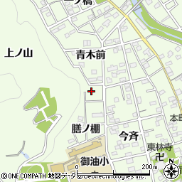 愛知県豊川市御油町膳ノ棚35周辺の地図