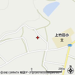 岡山県加賀郡吉備中央町上竹2802周辺の地図