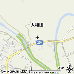 静岡県掛川市大和田448周辺の地図