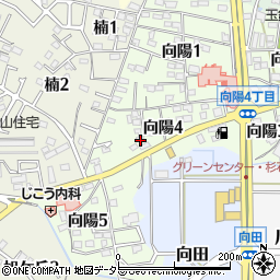 愛知県知多郡武豊町向陽4丁目29周辺の地図