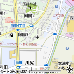 愛知県知多郡武豊町向陽3丁目55周辺の地図