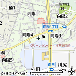 愛知県知多郡武豊町向陽3丁目12周辺の地図