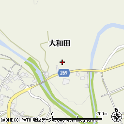 静岡県掛川市大和田447周辺の地図