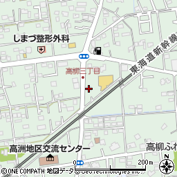 静岡県藤枝市高柳1590周辺の地図