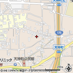 兵庫県小野市天神町1179-6周辺の地図