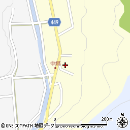 兵庫県相生市矢野町上土井442周辺の地図