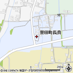 兵庫県たつの市誉田町長真67周辺の地図