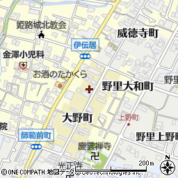 兵庫県姫路市大野町51周辺の地図