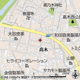姫高皮革事業協同組合周辺の地図