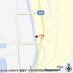 兵庫県相生市矢野町上土井411周辺の地図