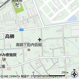 静岡県藤枝市高柳1723周辺の地図