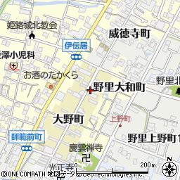 兵庫県姫路市大野町29周辺の地図