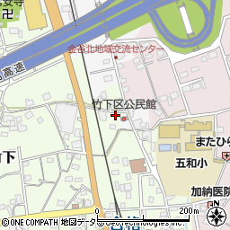 静岡県島田市竹下312周辺の地図