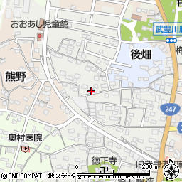 愛知県知多郡武豊町里中160-5周辺の地図