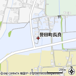 兵庫県たつの市誉田町長真71周辺の地図