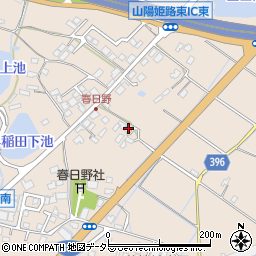 兵庫県姫路市飾東町塩崎833周辺の地図