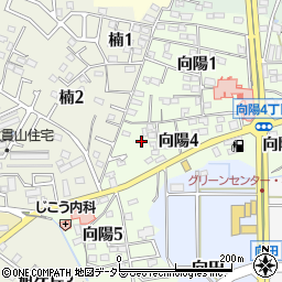 愛知県知多郡武豊町向陽4丁目3周辺の地図