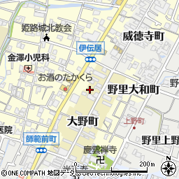 兵庫県姫路市大野町50周辺の地図