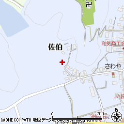 岡山県和気郡和気町佐伯443周辺の地図