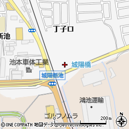 京都府城陽市寺田丁子口8周辺の地図