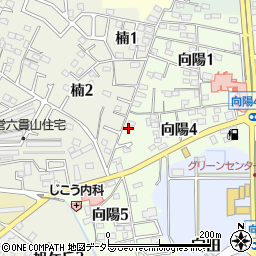 愛知県知多郡武豊町向陽4丁目1周辺の地図