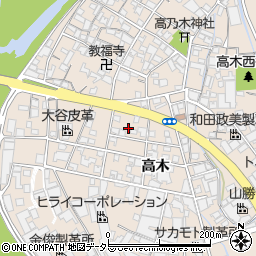 兵庫県姫路市花田町高木368周辺の地図