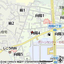 愛知県知多郡武豊町向陽4丁目9周辺の地図