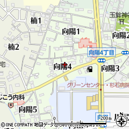 愛知県知多郡武豊町向陽4丁目44周辺の地図