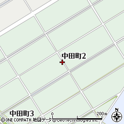 愛知県碧南市中田町2丁目周辺の地図