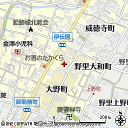 兵庫県姫路市大野町49周辺の地図