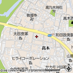兵庫県姫路市花田町高木13周辺の地図