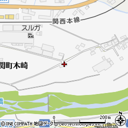 三重県亀山市関町木崎1829周辺の地図