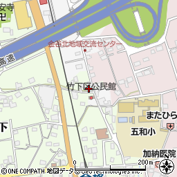 静岡県島田市竹下311-1周辺の地図