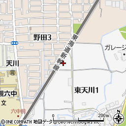 引越専門協同組合　関西高槻センター周辺の地図
