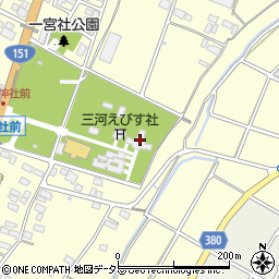 砥鹿神社周辺の地図