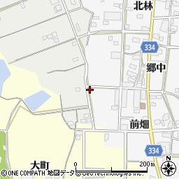 愛知県豊川市六角町前畑1周辺の地図