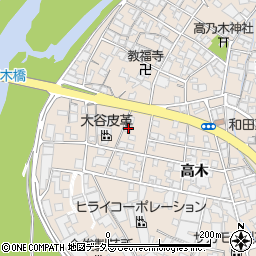 兵庫県姫路市花田町高木6周辺の地図