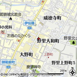 兵庫県姫路市大野町36周辺の地図