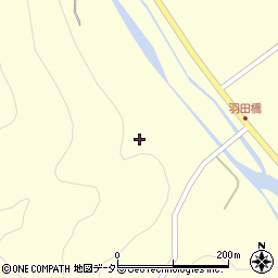 島根県浜田市内村町1601周辺の地図