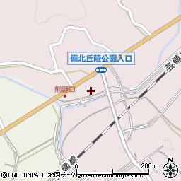 広島県庄原市上原町1313周辺の地図