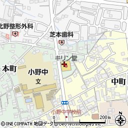 山口内科医院周辺の地図