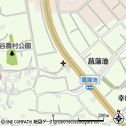 愛知県常滑市大谷菖蒲池310-1周辺の地図