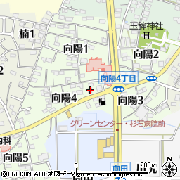 愛知県知多郡武豊町向陽4丁目40周辺の地図
